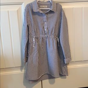Zara Girls Shirt Dress Size 9